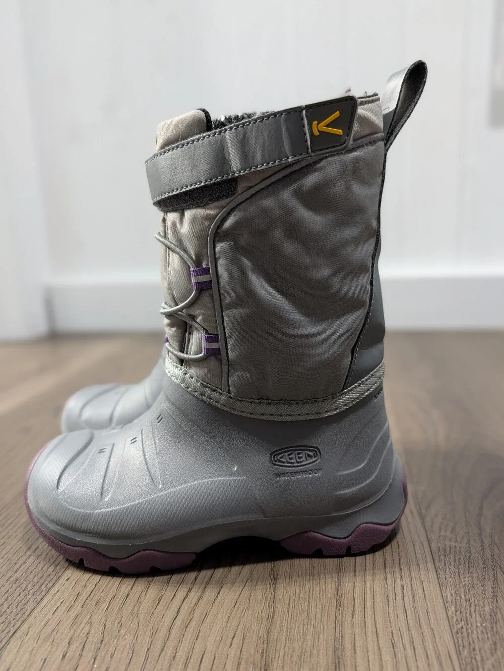 KEEN Little Kids Lumi Waterproof Snow Boots